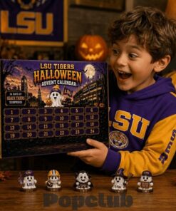 LSU Tigers Halloween 2026 Advent Calendar 24 Days Countdown Figurine Set