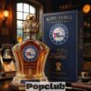 LeBron James NBA Philadelphia 76ers Whiskey Glass LeBron James NBA Philadelphia 76ers Whiskey Glass