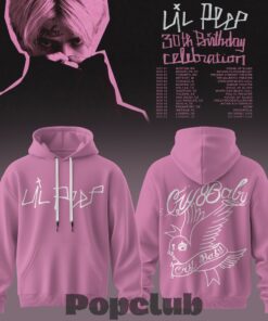 Lil Peep 30th Birthday Celebration 2026 Tour Hoodie