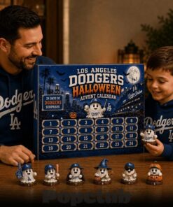 Los Angeles Dodgers Baseball Halloween 2026 Advent Calendar 24 Days Countdown Figurine Set