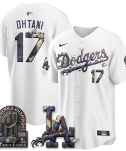 Los Angeles Dodgers Nightmare Halloween Edition Baseball Jersey