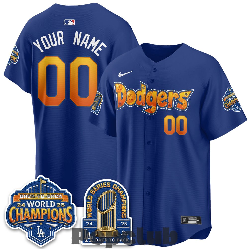 Los Angeles Dodgers x Dragon Balls Night 2026 Custom Baseball Jersey Los Angeles Dodgers x Dragon Balls Night 2026 Custom Baseball Jersey