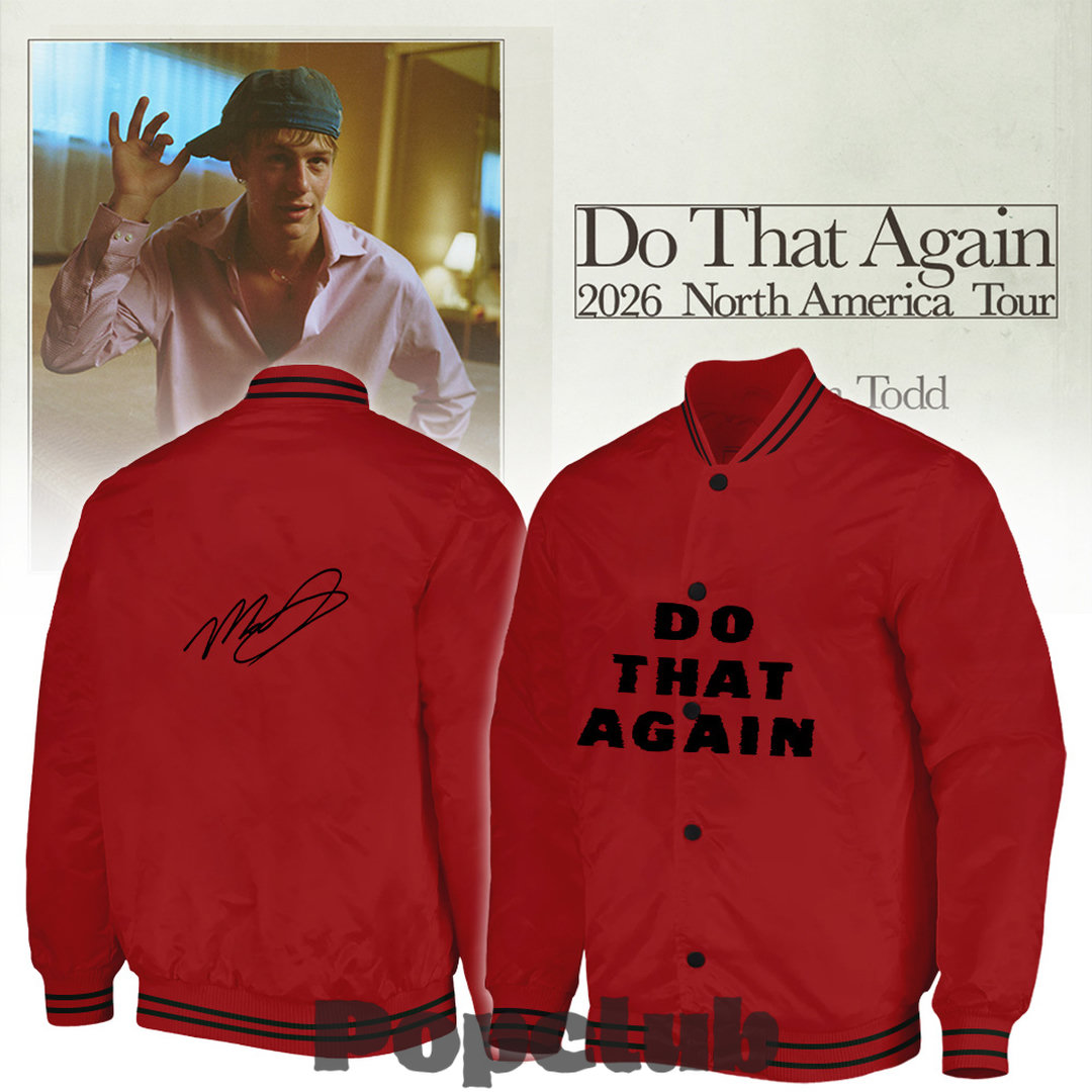 Malcolm Todd Do That Again Tour 2026 Bomber Jacket Malcolm Todd Do That Again Tour 2026 Bomber Jacket