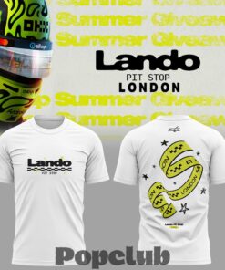 McLaren F1 Team x LANDO PIT STOP LONDON T-Shirt McLaren F1 Team x LANDO PIT STOP LONDON T-Shirt