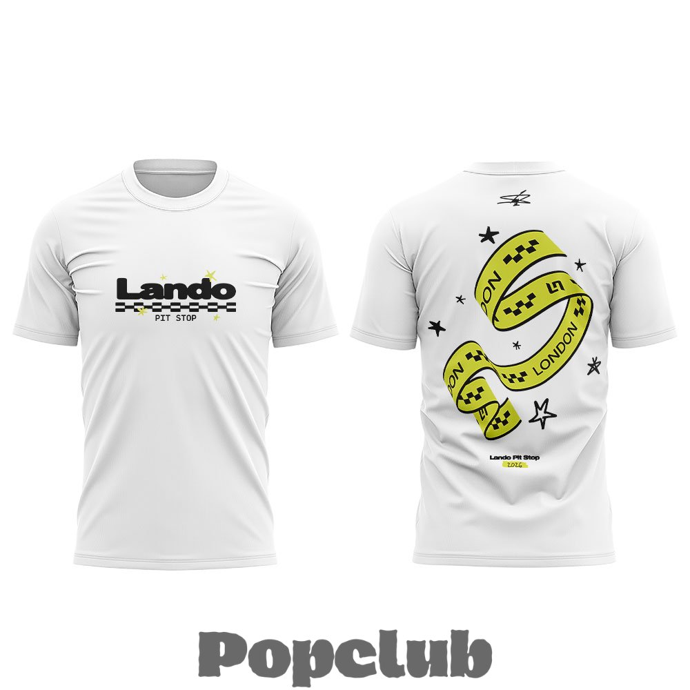 McLaren F1 Team x LANDO PIT STOP LONDON T-Shirt McLaren F1 Team x LANDO PIT STOP LONDON T-Shirt