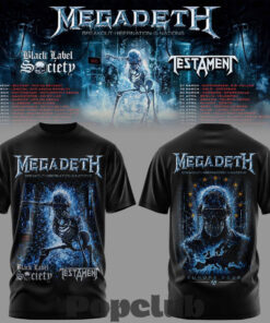 Megadeth Breakout Hibernation of the Nations Tour Premium Graphic T-Shirt Megadeth Breakout Hibernation of the Nations Tour Premium Graphic T-Shirt