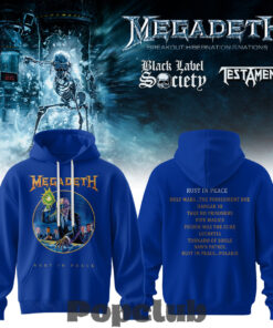 Megadeth Breakout: Hibernation of Nations Europe Tour 2026 Hoodie