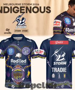 Melbourne Storm 2026 Indigenous Limited Edition Polo Shirt