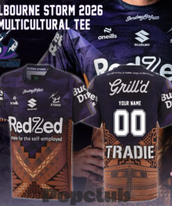 Melbourne Storm 2026 Multicultural Custom Jersey Shirt