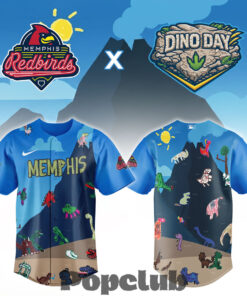 Memphis Redbirds Dino Day Custom Jersey