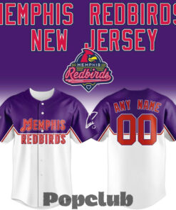 Memphis Redbirds FedEx Limited Custom Jersey