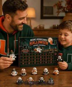 Miami Hurricanes Halloween 2026 Advent Calendar 24 Days Countdown Figurine Set