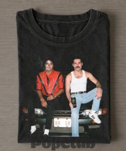 Michael Jackson & Freddie Mercury DJ Tee