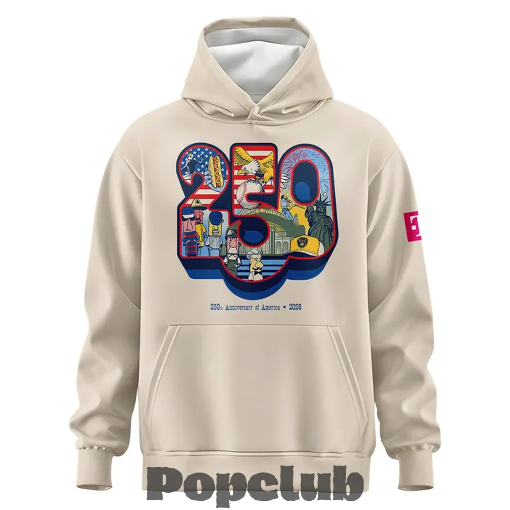 Milwaukee Brewers 250th Anniversary of America Special Hoodie Milwaukee Brewers 250th Anniversary of America Special Hoodie