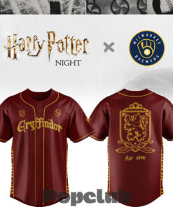 Milwaukee Brewers x Gryffindor Special Jersey