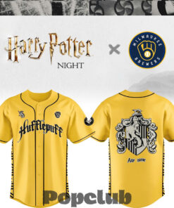 Milwaukee Brewers x Hufflepuff House Special Jersey