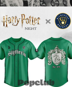 Milwaukee Brewers x Slytherin House Special Jersey