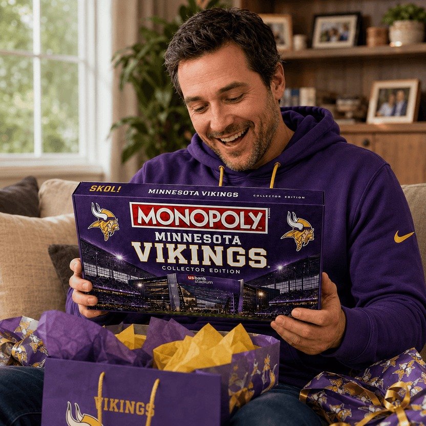 Minnesota Vikings Monopoly Board Game Minnesota Vikings Monopoly Board Game