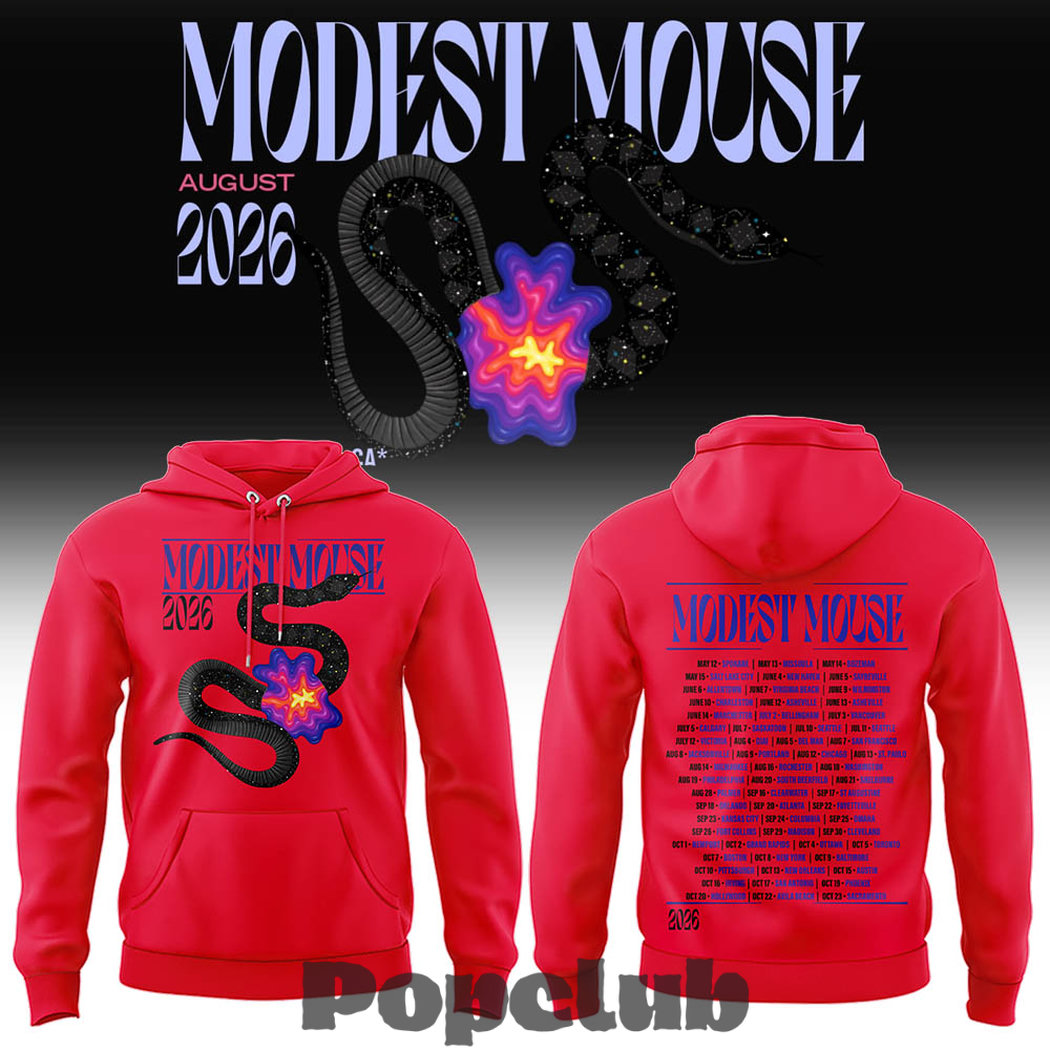 Modest Mouse An Eraser and A Maze Tour Hoodie Modest Mouse An Eraser and A Maze Tour Hoodie