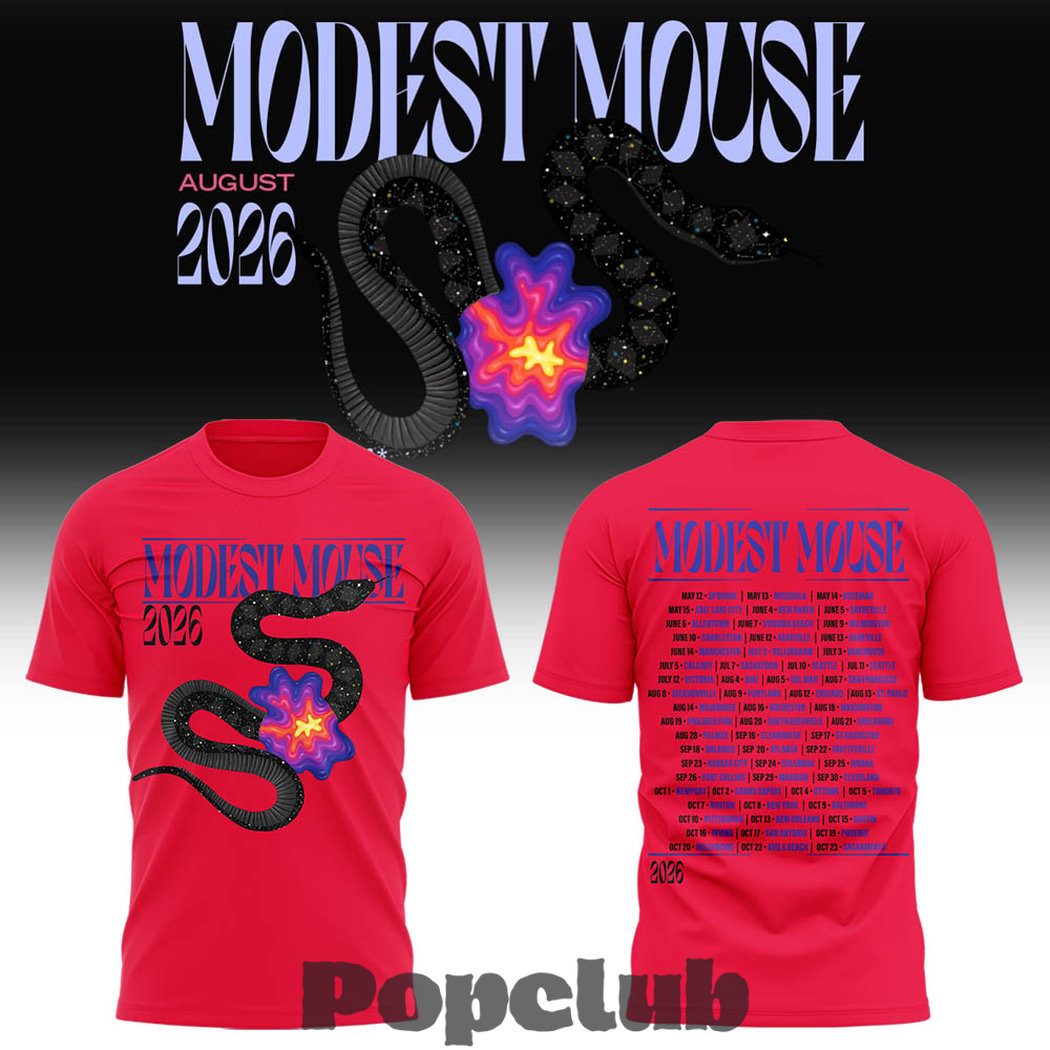 Modest Mouse An Eraser and A Maze Tour Shirt Modest Mouse An Eraser and A Maze Tour Shirt