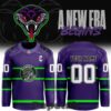 Monroe Moccasins A New Era Begins 2026 Custom Black Hockey Jersey