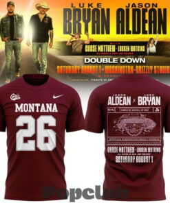 Montana Grizzlies x Jason Aldean And Luke Bryan Special T-Shirt