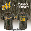Montgomery Biscuits x Realtree Camo Custom Baseball Jersey