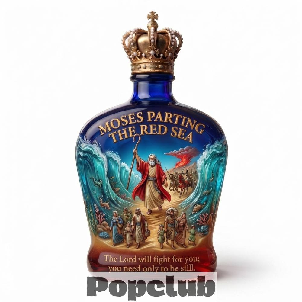 Moses Parting the Red Sea Whiskey Bottle Moses Parting the Red Sea Whiskey Bottle