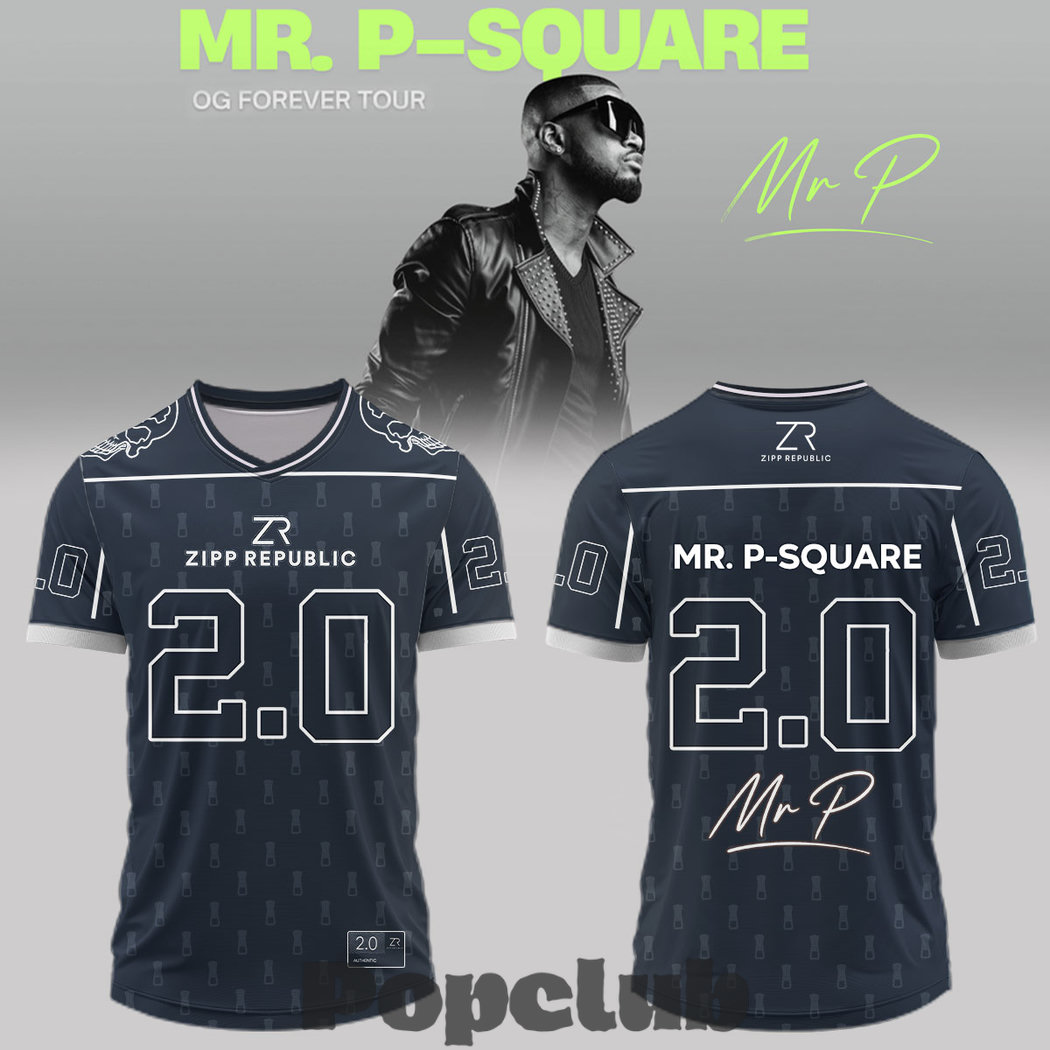 Mr. P-Square “OG Forever Tour” Football Jersey Mr. P-Square “OG Forever Tour” Football Jersey