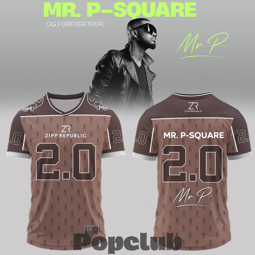 Mr. P-Square “OG Forever Tour” Football Jersey Mr. P-Square “OG Forever Tour” Football Jersey