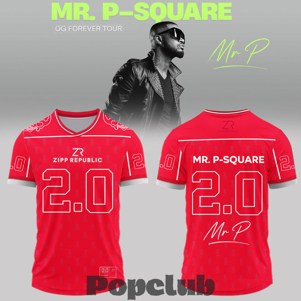 Mr. P-Square “OG Forever Tour” Football Jersey Mr. P-Square “OG Forever Tour” Football Jersey