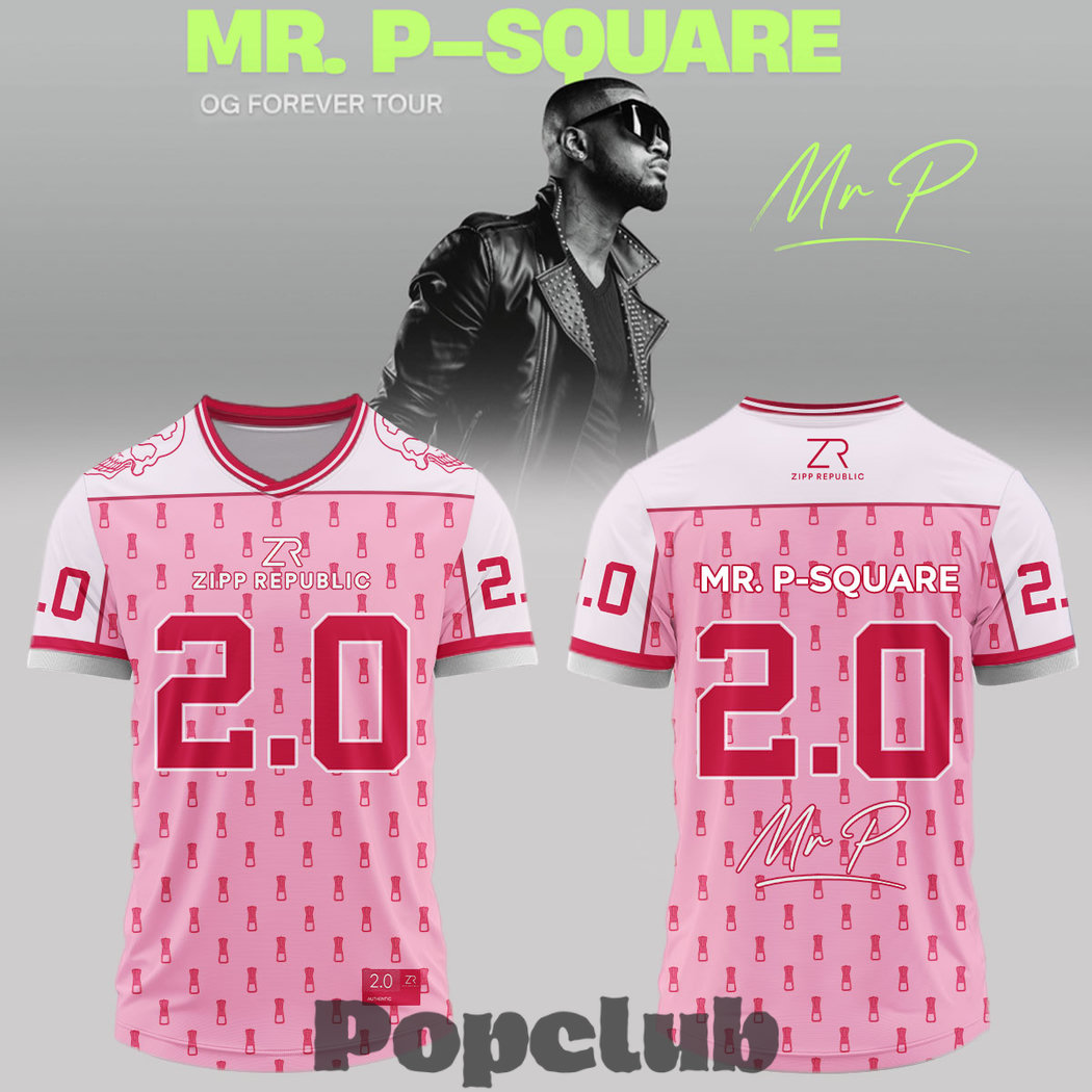 Mr. P-Square “OG Forever Tour” Football Jersey Mr. P-Square “OG Forever Tour” Football Jersey