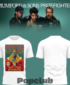 Mumford And Sons Prizefighter Tour 2026 2D Shirt
