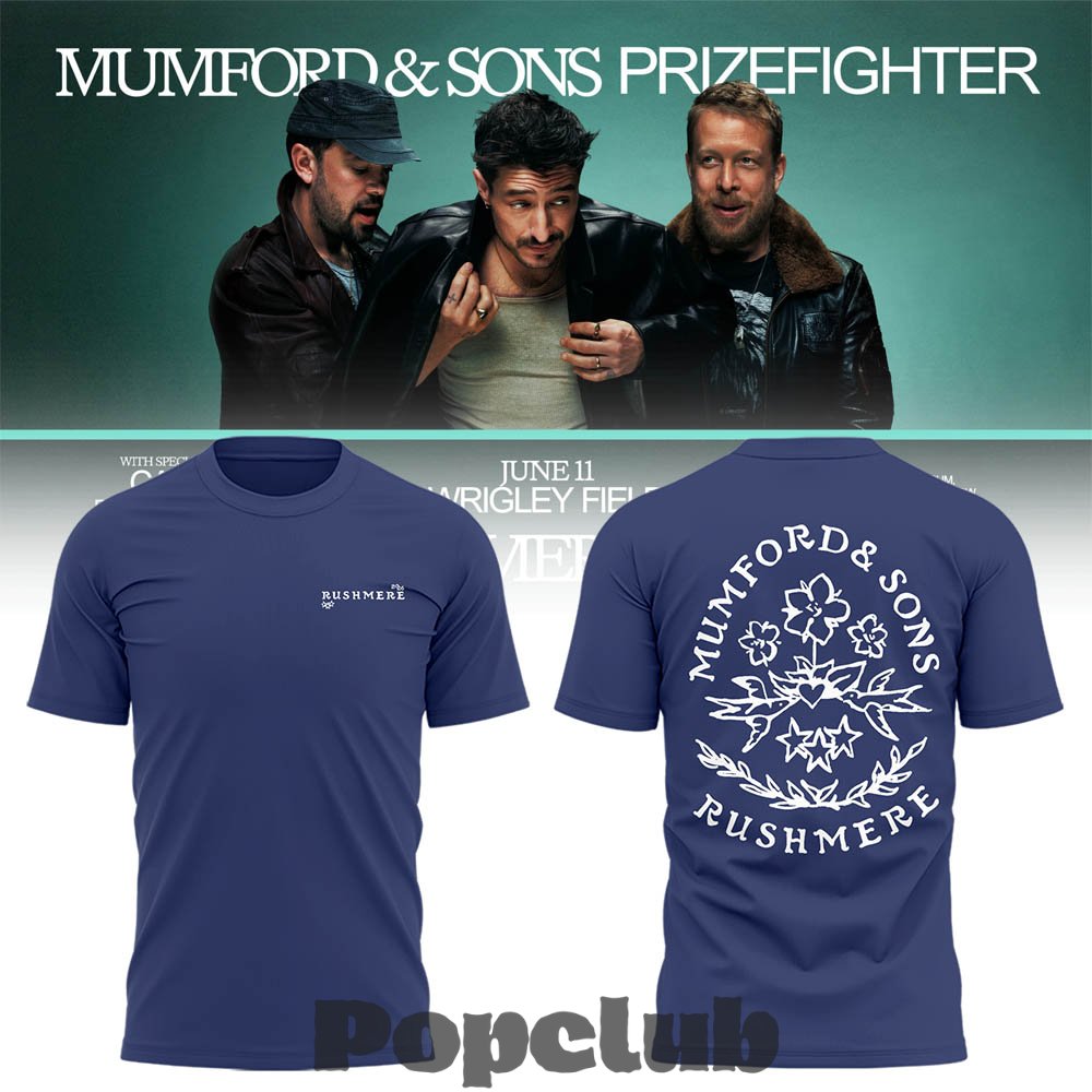 Mumford And Sons Prizefighter Tour 2026 T-Shirt Mumford And Sons Prizefighter Tour 2026 T-Shirt
