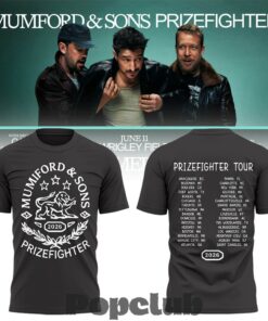 Mumford And Sons Prizefighter Tour 2026 T-Shirt