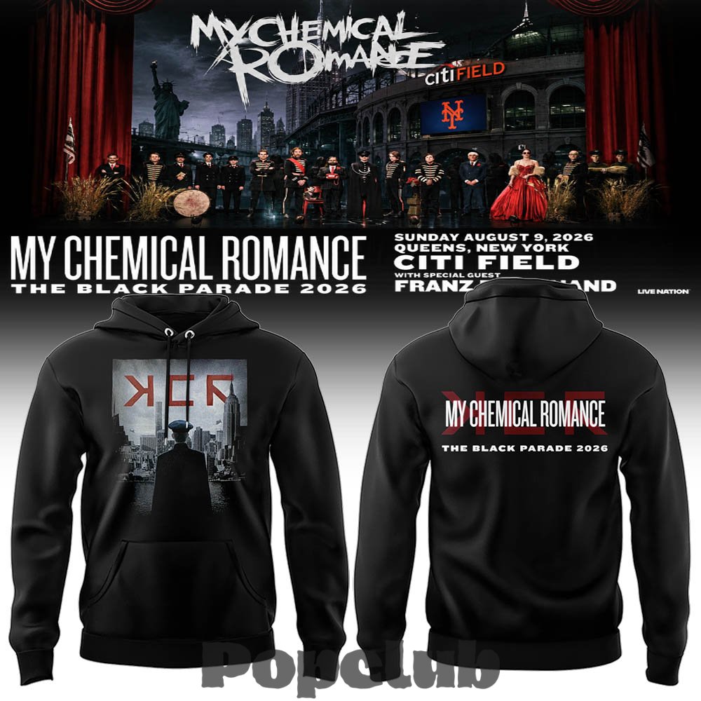 My Chemical Romance Long Live The Black Parade Tour US 2026 Hoodie My Chemical Romance Long Live The Black Parade Tour US 2026 Hoodie