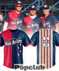 Nashville Sounds Jersey Shore Pork Rollers Special Baseball Jersey