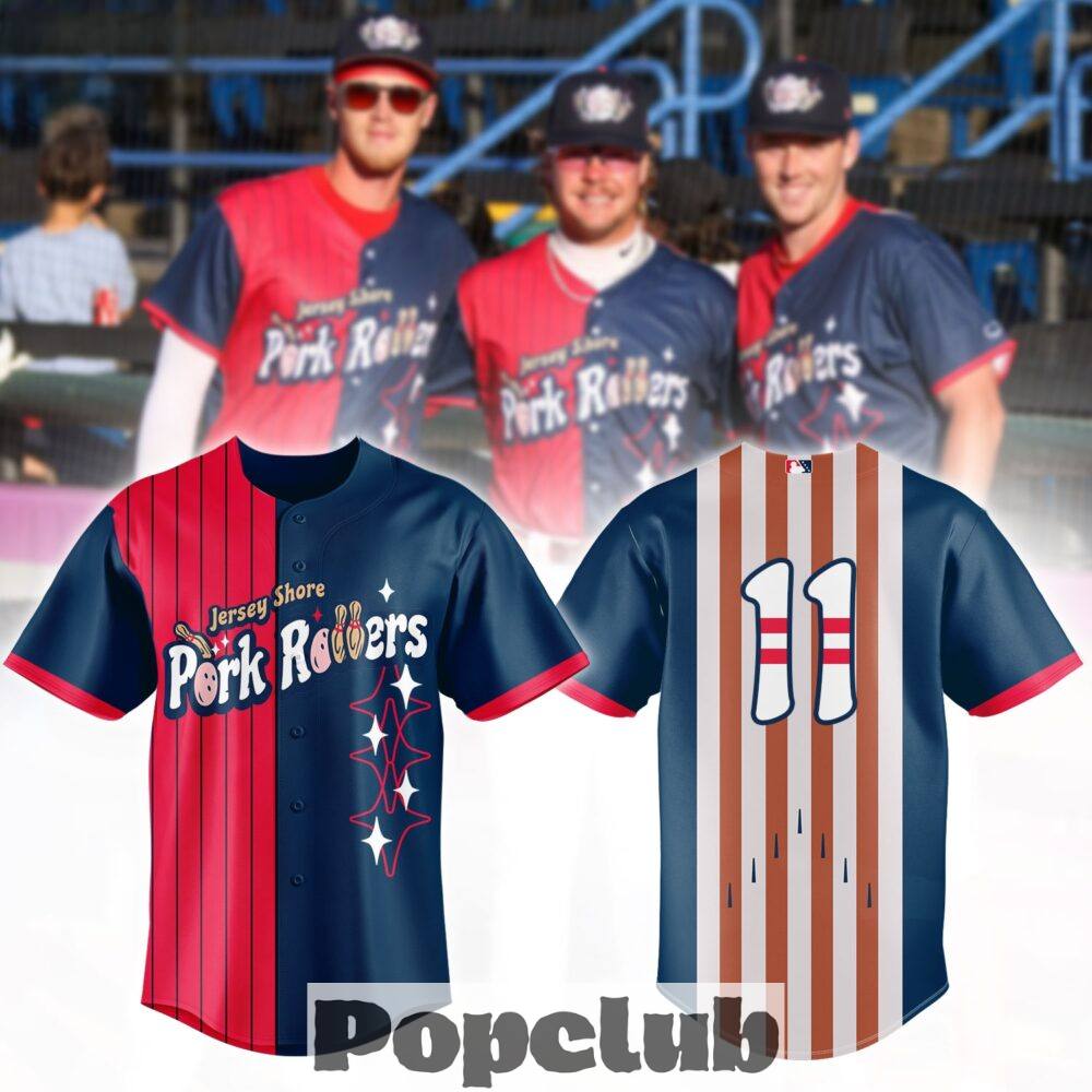 Nashville Sounds Jersey Shore Pork Rollers Special Baseball Jersey Nashville Sounds Jersey Shore Pork Rollers Special Baseball Jersey