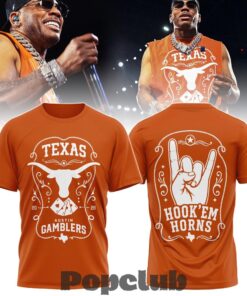 Nelly × Texas Longhorns × Austin Gamblers ’26 T-Shirt