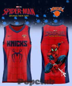 New York Knicks x Spider-Man Brand New Day 2026 Special Basketball Jersey