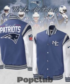 New England Patriots 2026 Rivalries Nor’Easter Storm Blue Bomber Jacket