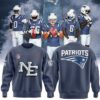 New England Patriots 2026 Rivalries Nor’Easter Storm Blue Bomber Jacket New England Patriots 2026 Rivalries Nor’Easter Storm Blue Bomber Jacket