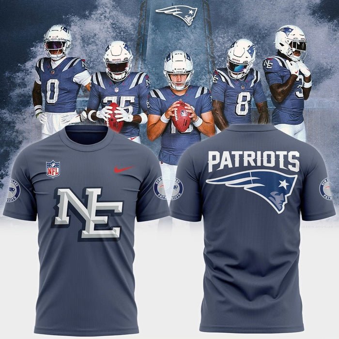New England Patriots 2026 Rivalries Nor’Easter T-Shirt New England Patriots 2026 Rivalries Nor’Easter T-Shirt