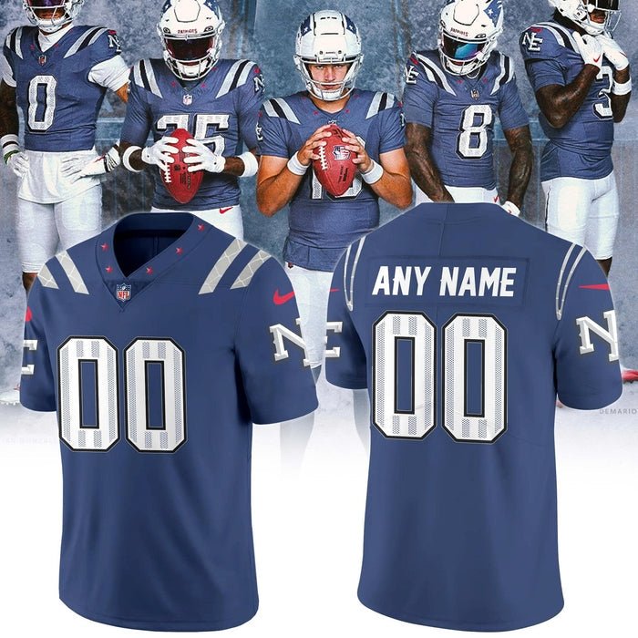 New England Patriots Rivalries 2026 Football Jersey New England Patriots Rivalries 2026 Football Jersey