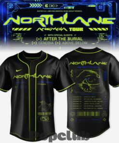 Northlane The Anemoia Tour 2026 Special Baseball Jersey