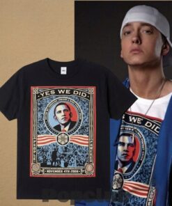 OBEY Barack Obama Yes We Did Shepard Fairey 2026 T-Shirt