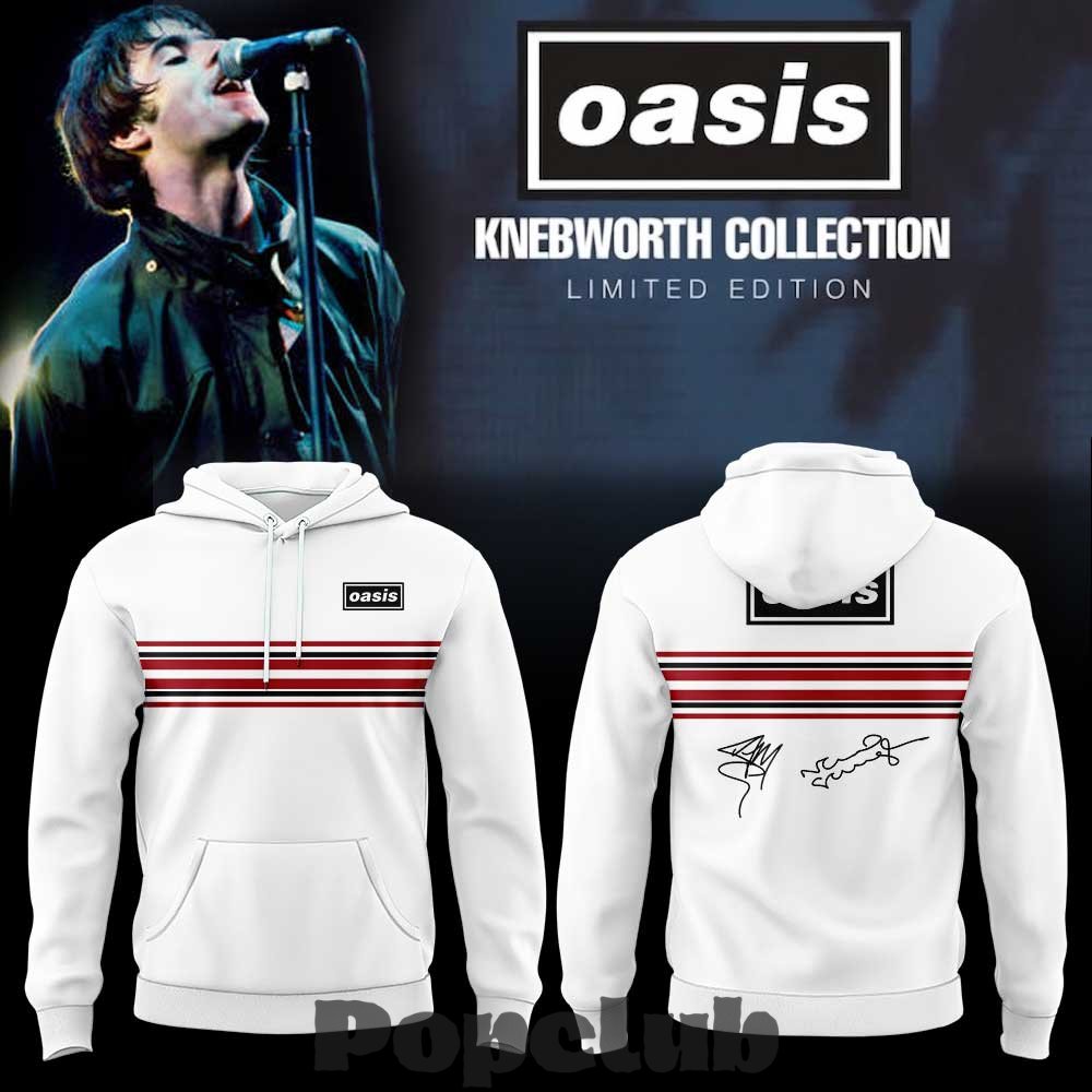Oasis To mark 30 years since Oasis’ legendary Knebworth gigs Special Hoodie Oasis To mark 30 years since Oasis’ legendary Knebworth gigs Special Hoodie