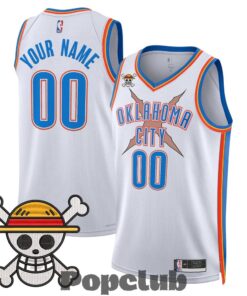 Oklahoma City Thunder x One Piece Swingman Custom Jersey