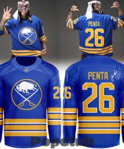 PENTA Zero Miedo x Buffalo Sabres Signed Hockey Jersey