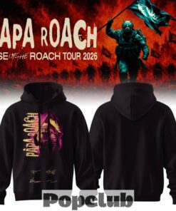 Papa Roach “Rise of the Roach Tour” 2026 Graphic Design Hoodie Papa Roach “Rise of the Roach Tour” 2026 Graphic Design Hoodie